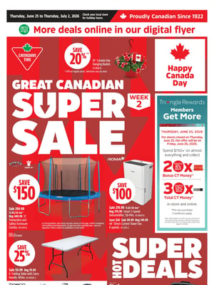 Canadian Tire - Ontario - Weekly Flyer Specials