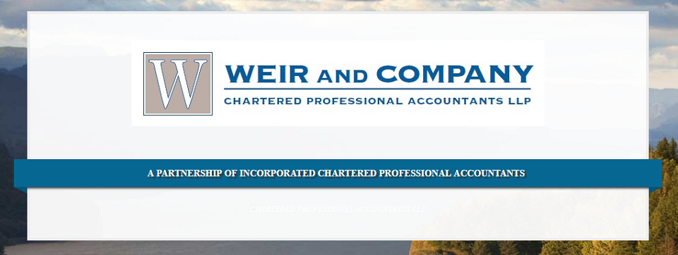 Weir and Company Chartered Professional Accountants Online