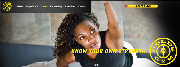 Gold's Gym online