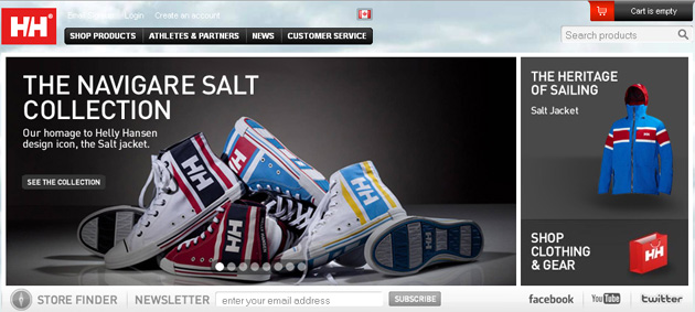 Helly Hansen online store