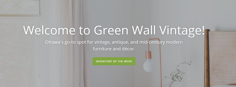 Green Wall Vintage Online