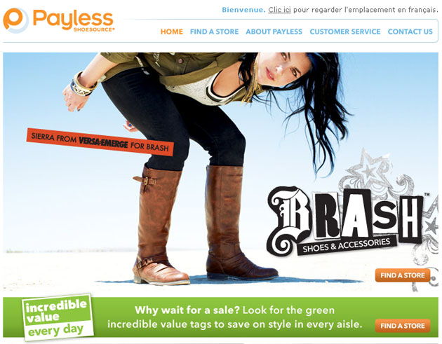 Payless Shoesource online Store