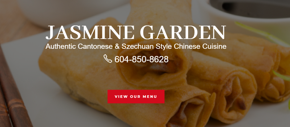 Jasmine Garden Restaurant Online