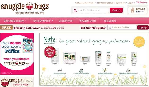 Snuggle Bugz Baby care online