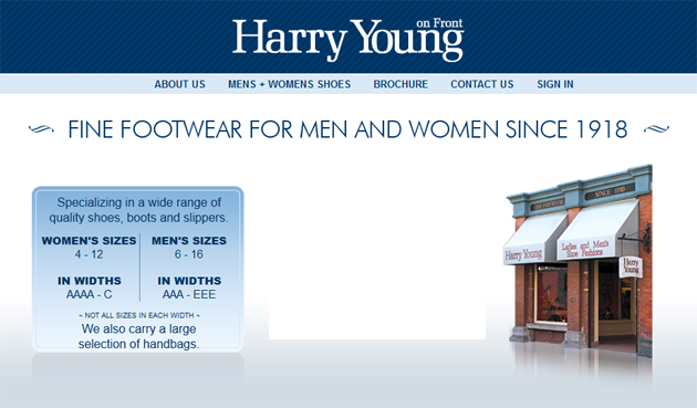 Harry Young shoes online