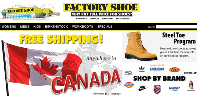 Factory Shoe online