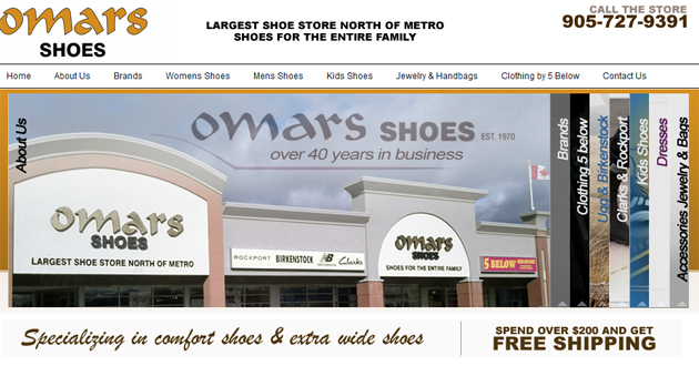Omars Shoes online