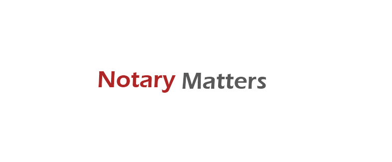 Notary Matters Online