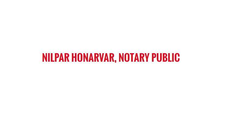 Nilpar Honarvar Notary Public Online
