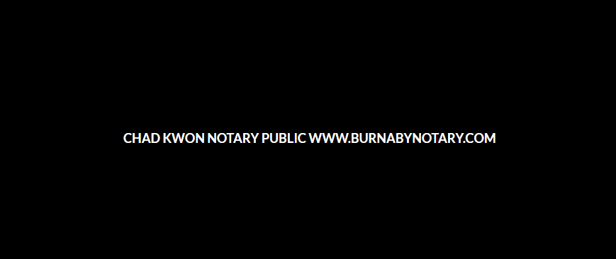 Chad Kwon Notary Public Online