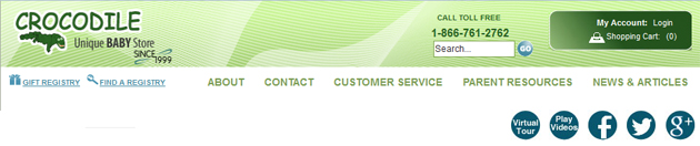 Crocodile Baby online