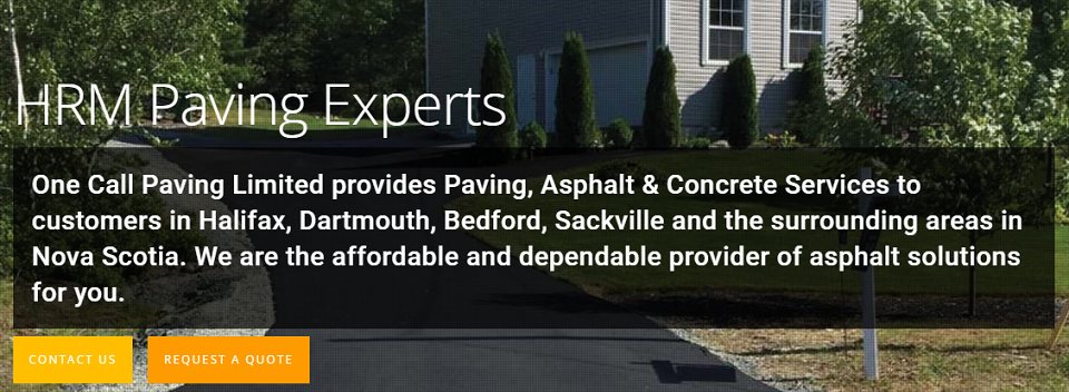 One Call Paving Online