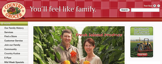 Country Grocer online