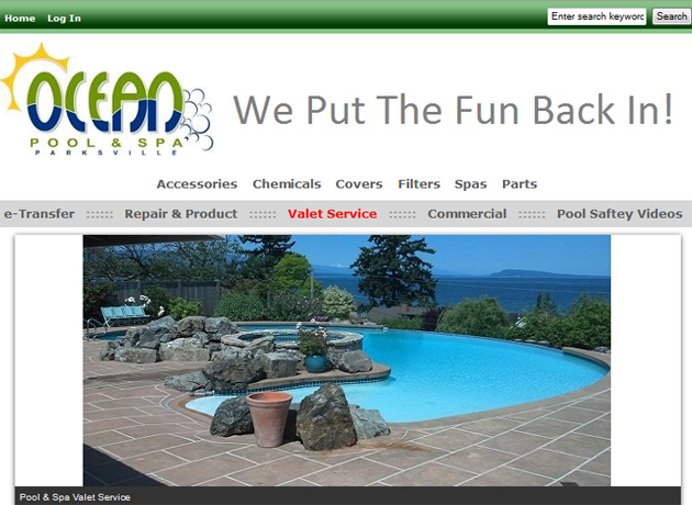 Ocean Pool and Spa online