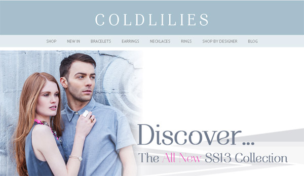 Coldlilies on line Fine Designer Jewellery