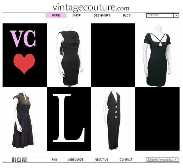 Vintage Couture online