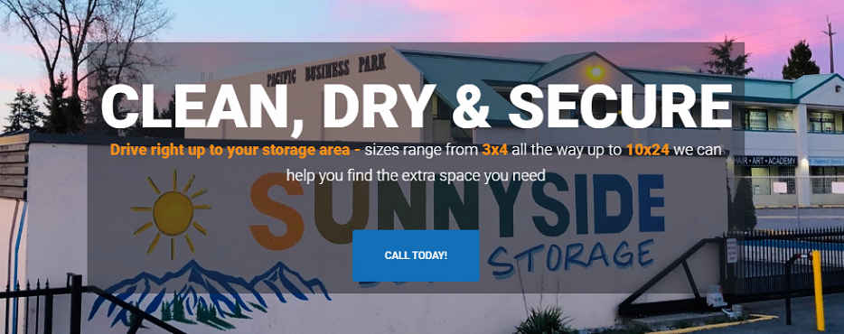 Sunnyside Self Storage Online