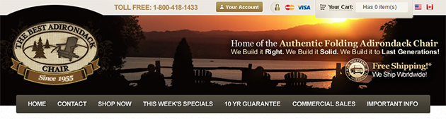 The Best Adirondack Chair online