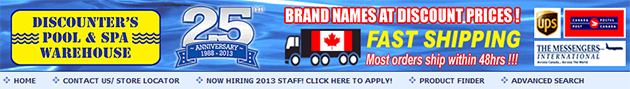 Discounter's Pool and Spa online