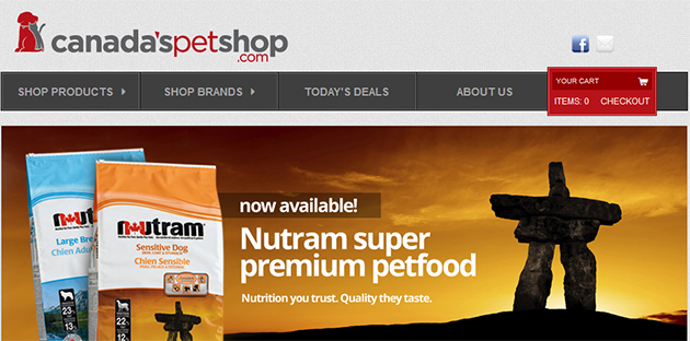 Canada's Petshop online