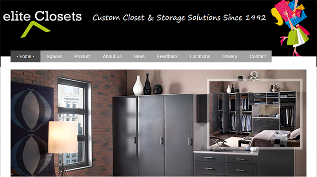 Elite Closets online