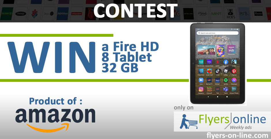 Win a Fire HD 8 Tablet 32 GB