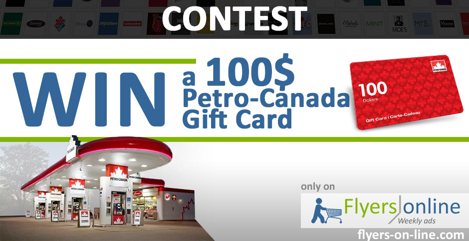 Win a Petro Canada 100$ Gift Card Contest
