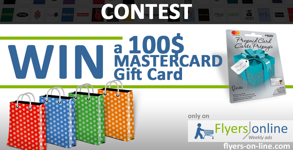 Banner for: 100$ Mastercard Gift Card Contest