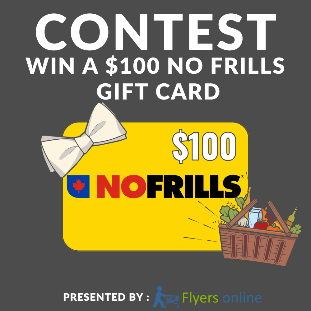 Win a $100 No Frills Gift Card Contest