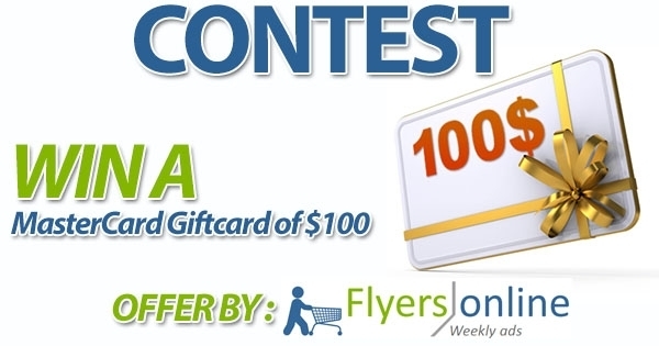 Win a MasterCard GiftCard of $100