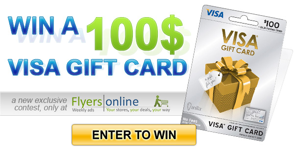 Win a 100$ VISA Gift Card