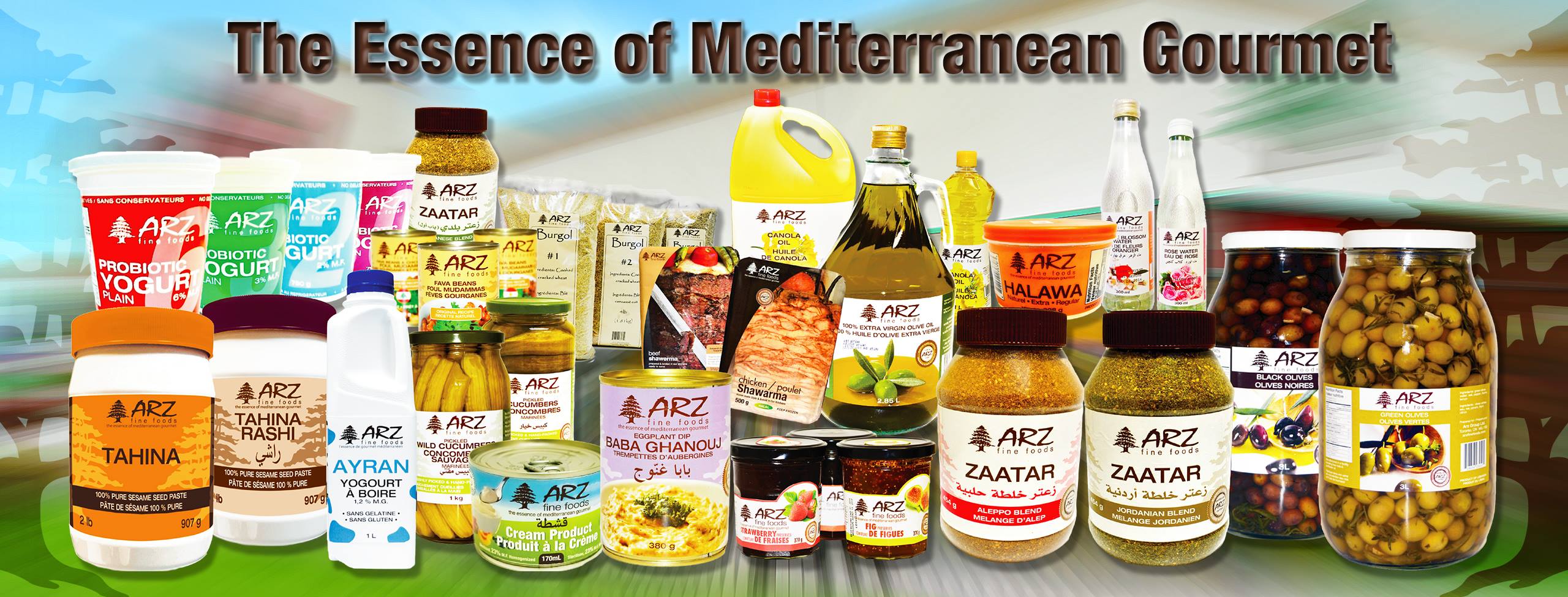 ARZ Fine Foods - Mediterranean & Middle Eastern Food Market