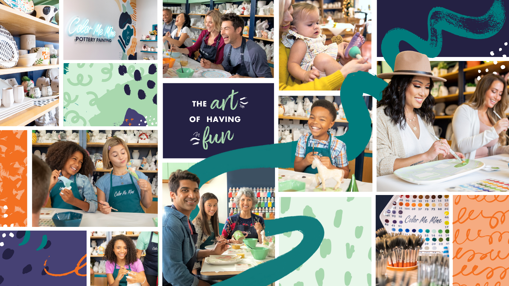 Color Me Mine - Pottery Painting