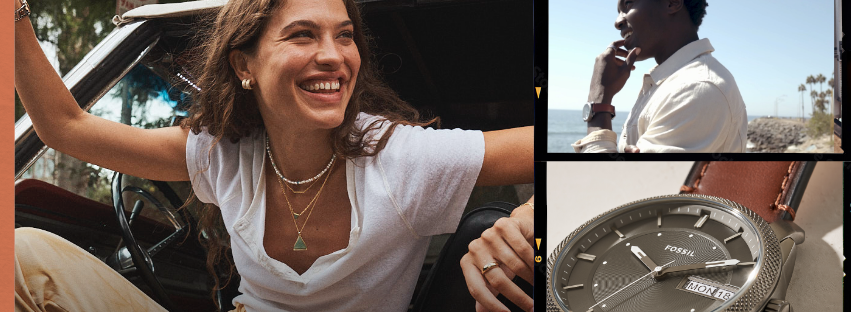 Fossil - Watches Jewelry Handbags Leather Goods Smartwatches