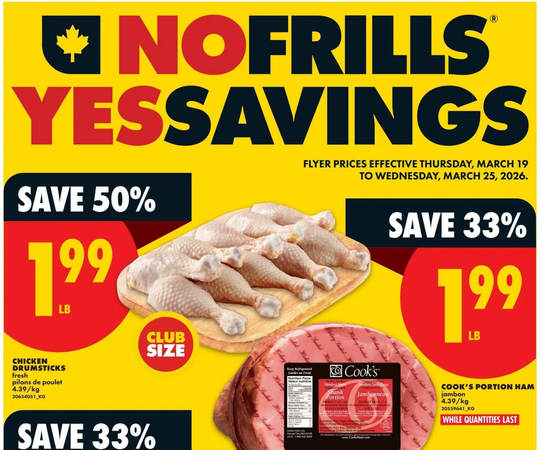 No Frills Says "YES" to Huge Savings: Deep Discounts on Protein and Staples Starting March 19
