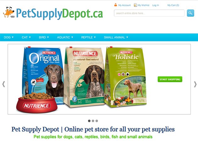 Pet Supply Depot online