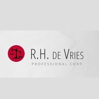 R.H De Vries Law Logo