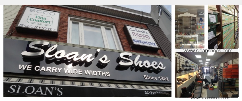 Sloan's Shoes online