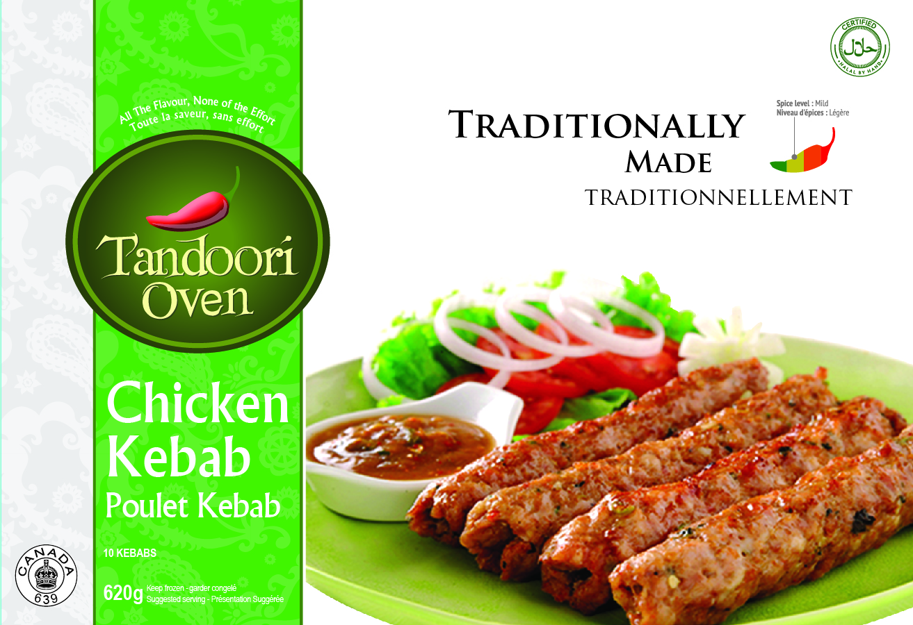 Tandoori Oven brand Chicken Kebab recalled due to misleading allergen information