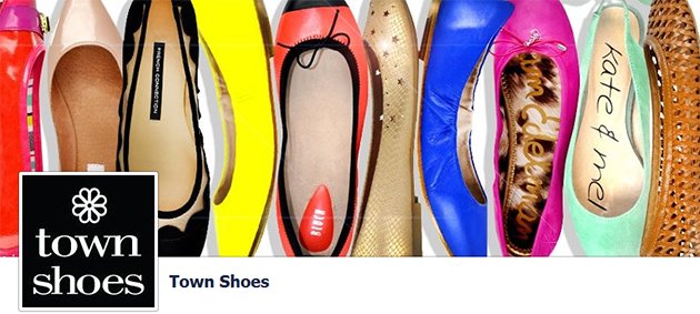 Town Shoes online