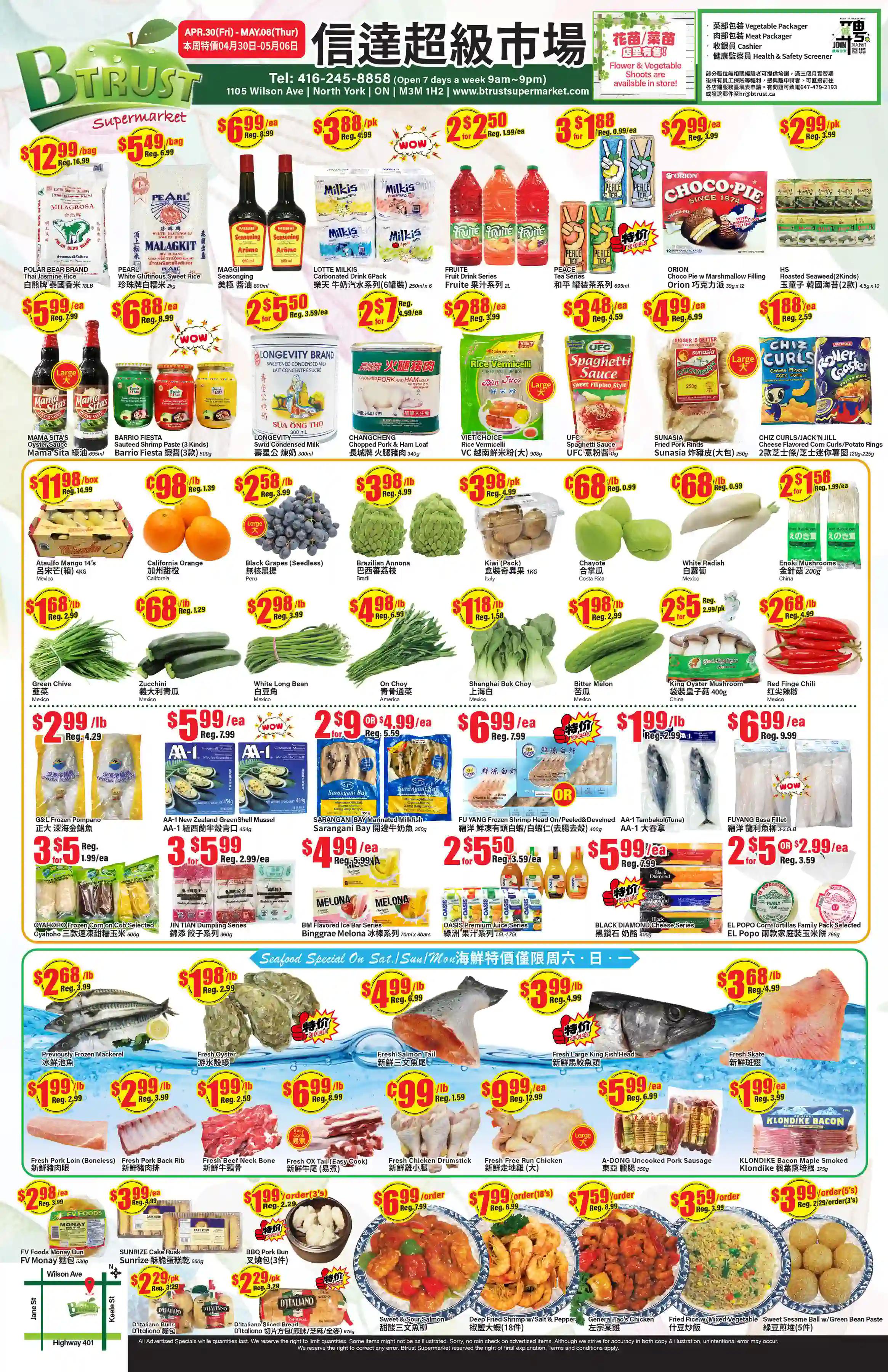 BTrust supermarket Current Flyer - Flyers Online
