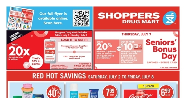 Shoppers Drug Mart current Flyer online