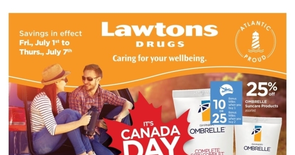 Lawtons Drugs current Flyer online