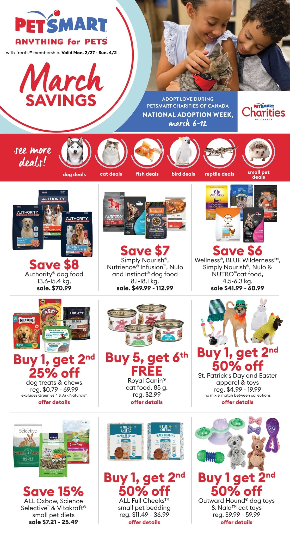 PetSmart - March Savings - Page 1