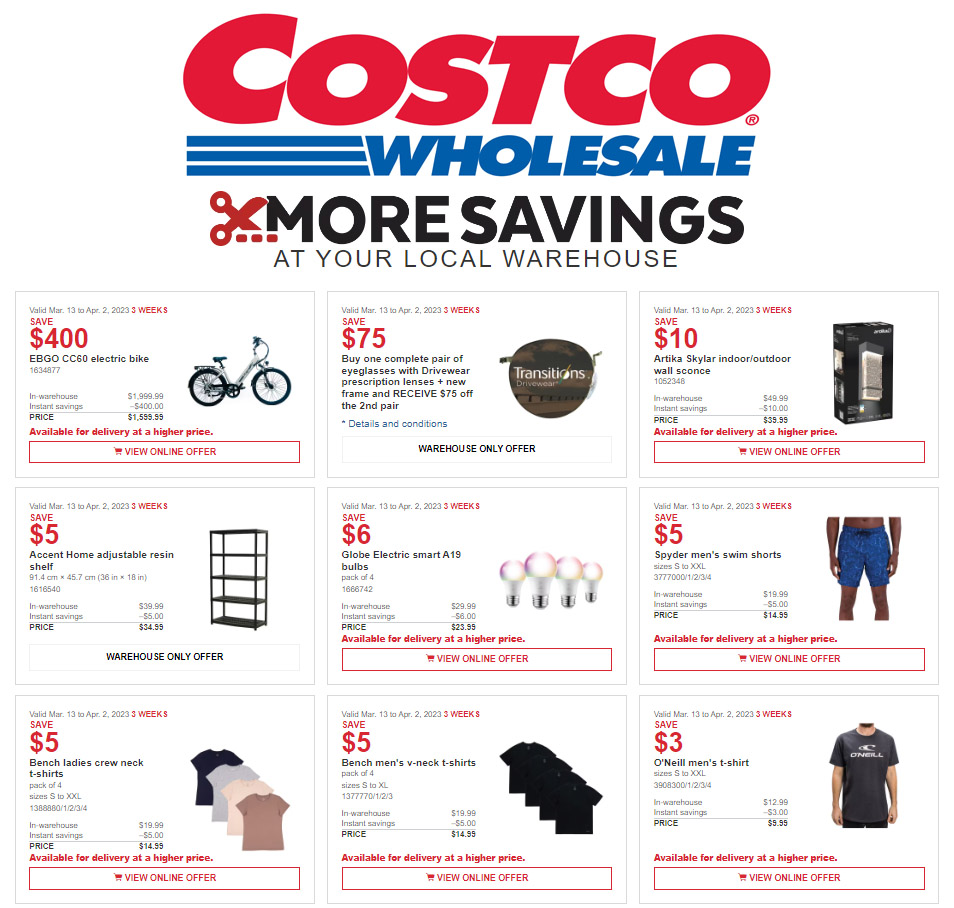 Costco - 3 Weeks of Savings - Page 1