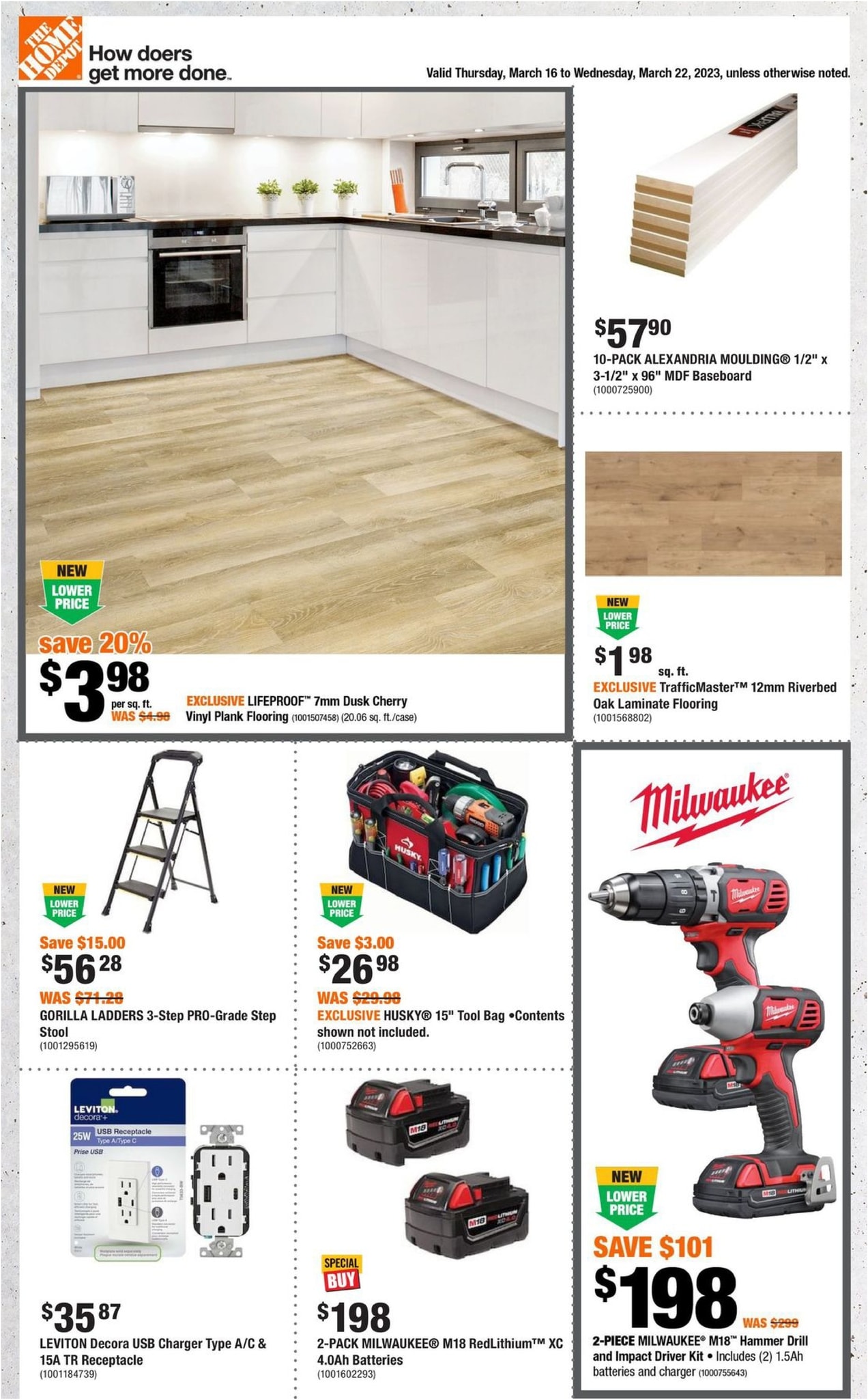 Home Depot - Weekly Flyer Specials - Page 1