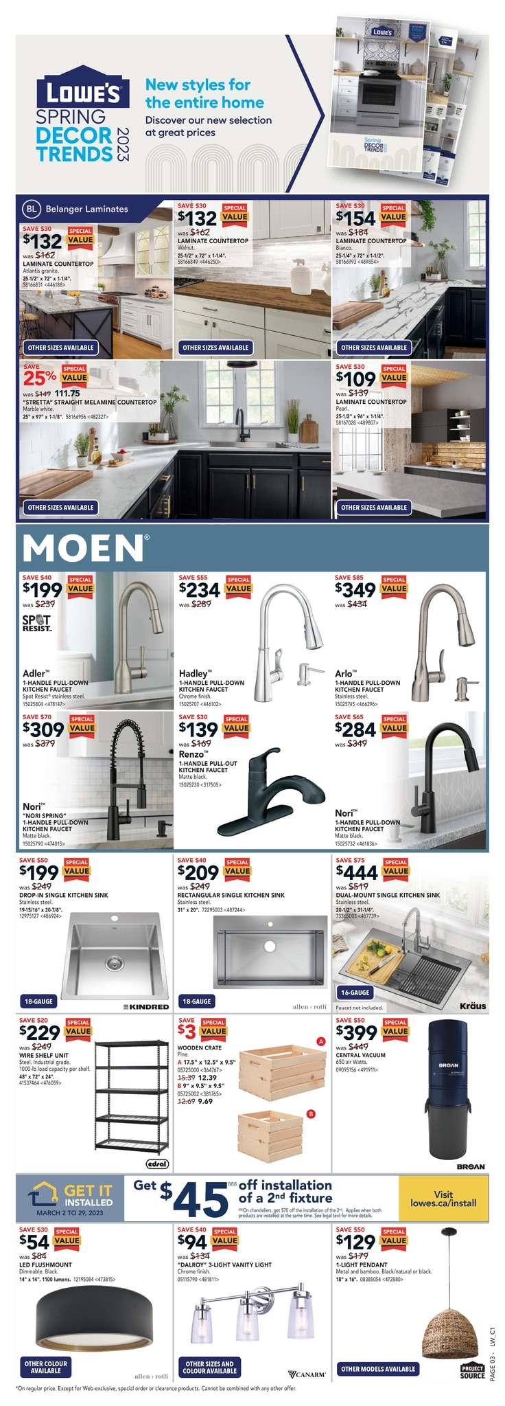 Lowe's - Weekly Flyer Specials - Page 3