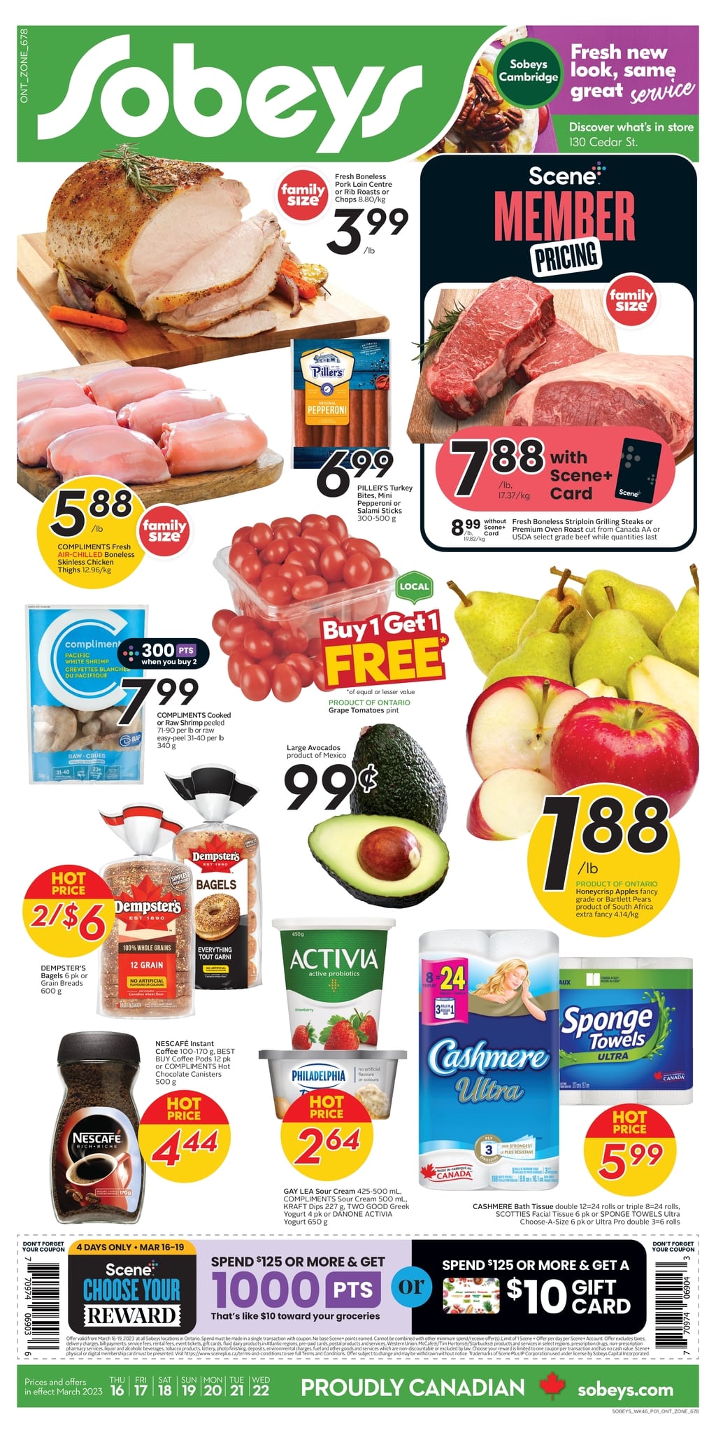Sobeys - Weekly Flyer Specials - Page 1