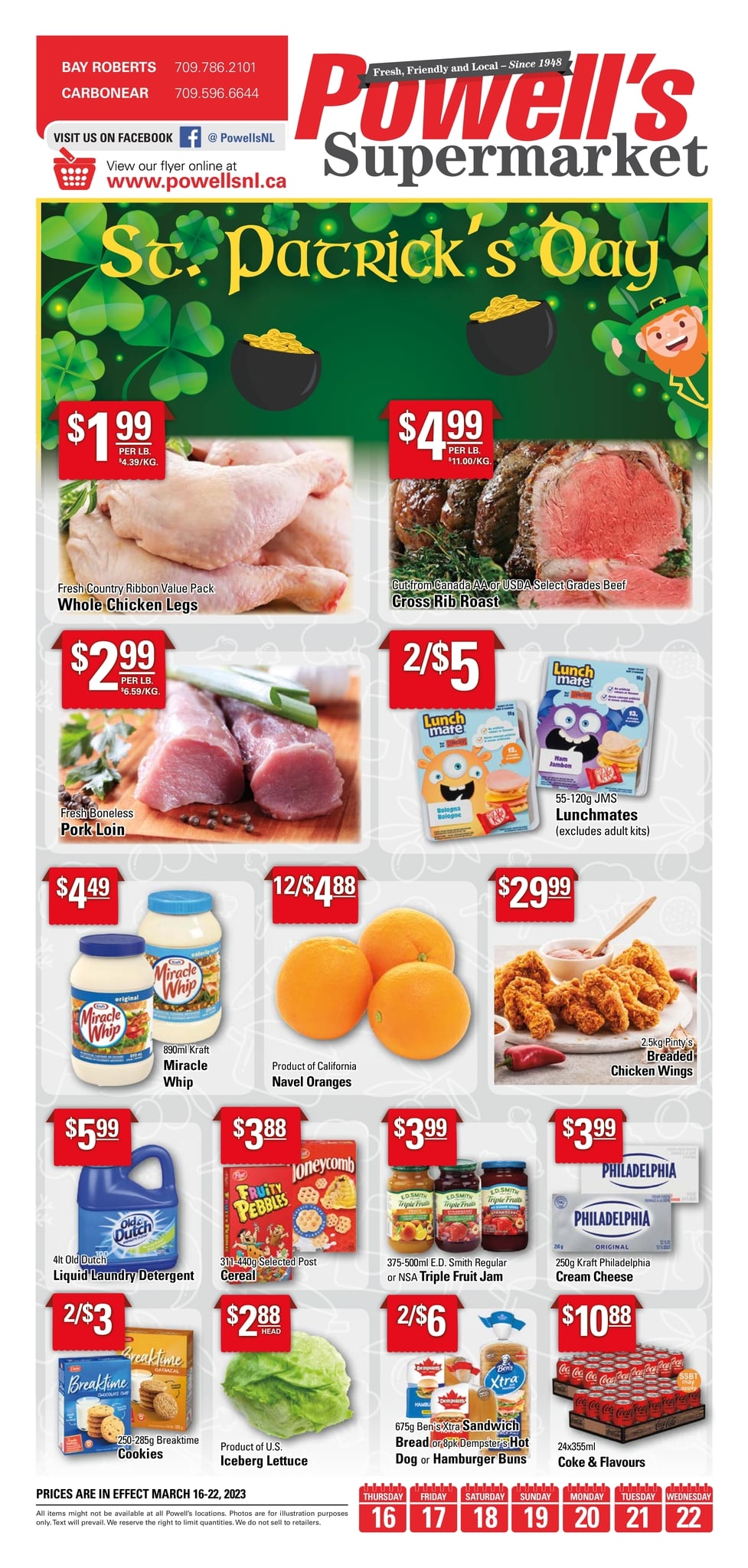Powell's Supermarket - Weekly Flyer Specials - Page 1