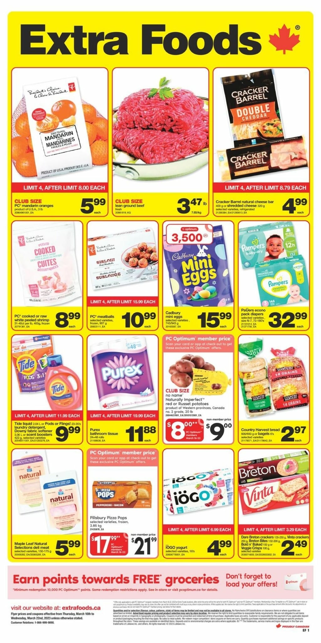 Extra Foods - Weekly Flyer Specials - Page 1